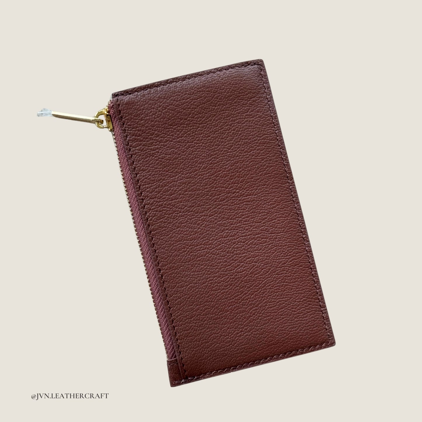 JVN010 Zipped Card Case (Made-to-order)