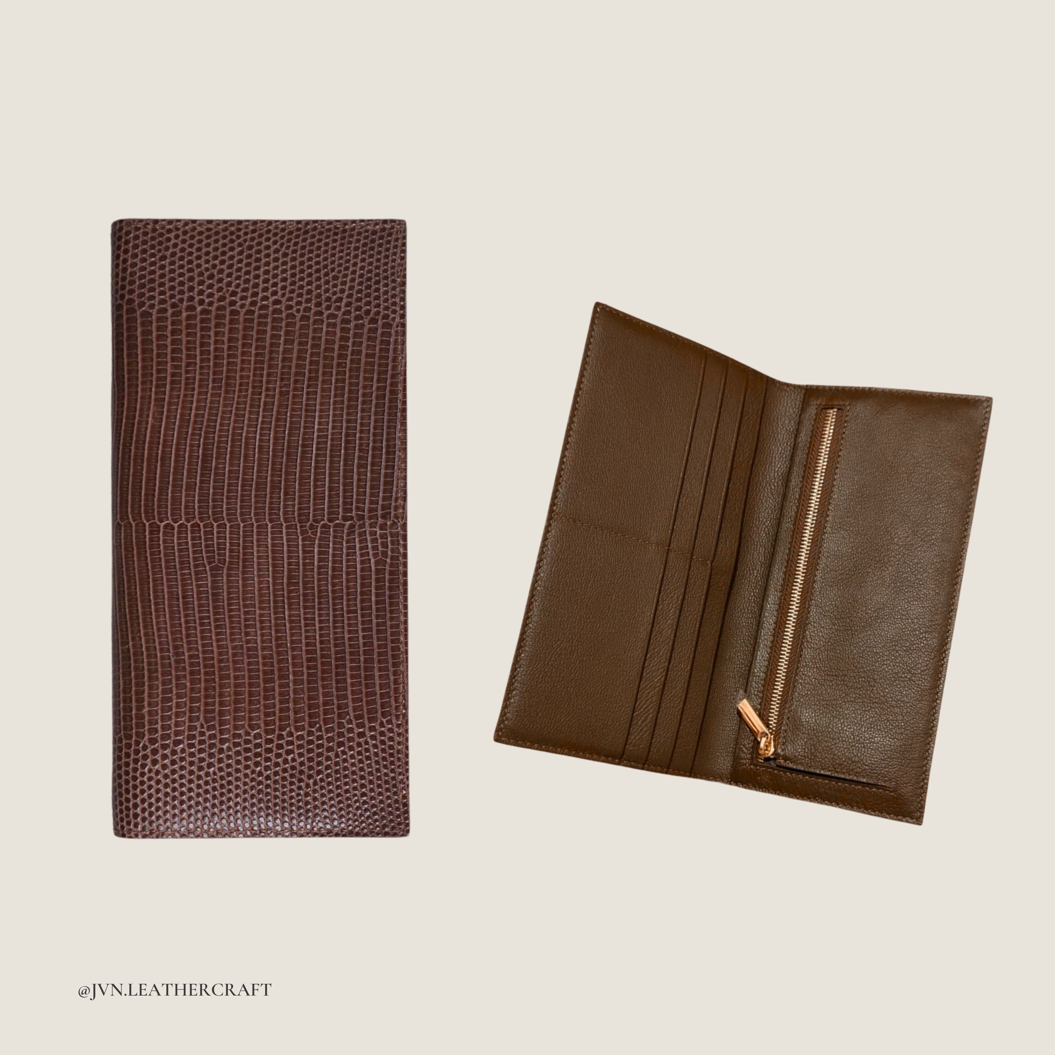 JVN016Z Zipped Long Wallet